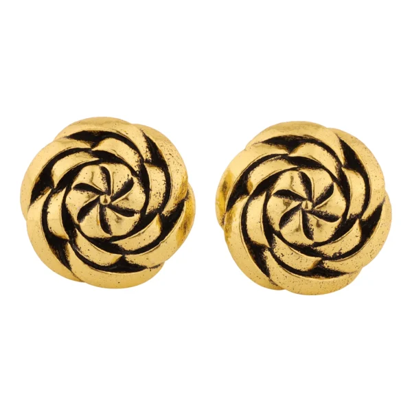 woven wonders twisted stud earrings